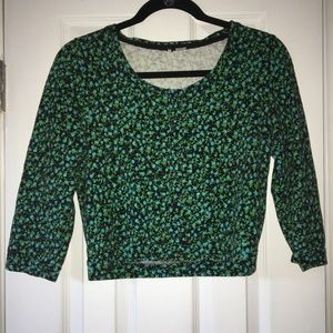 Womens short long sleeve cardigan